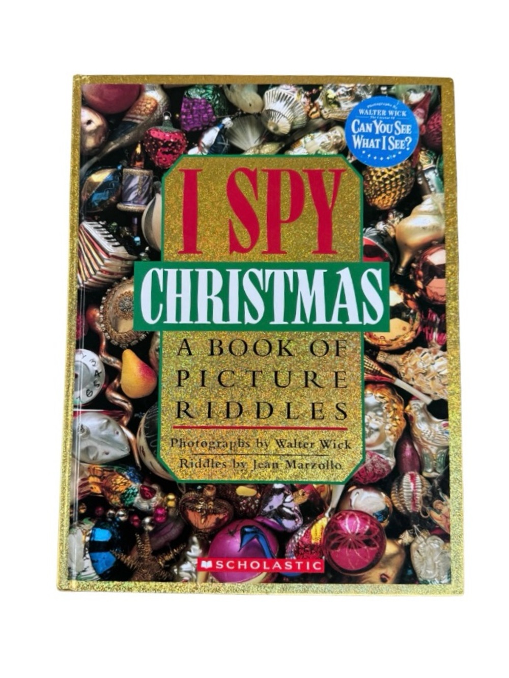 📚 I Spy Christmas A Vintage Book of Picture Riddles